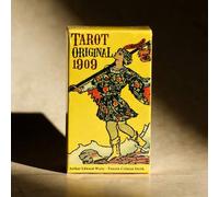 Shein Baraja de Tarot Original de 1909 | Clásica baraja de Tarot Rider-Waite de 78 cartas | Cartas de Tarot vintage auténticas para la adivinación, el apren