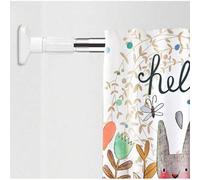 Shein Barra de cortina telescópica extensible, de 140-260 cm, de acero inoxidable, sin necesidad de taladrar o atornillar, ideal para baños, armarios, venta