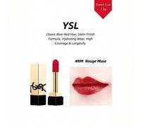 Shein Barra de labios satinada Rouge Pur Couture de tamaño de viaje - RM Rouge Muse para mujeres - Barra de labios de 1.3g/0.04 Oz
