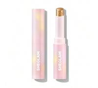 Shein Barra de sombra de ojos Crystal Jelly Glaze Stick-Golden Girl, multiusos, de una sola barra, con brillo, de larga duración y alto pigmento Brillos Mar