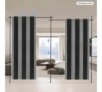 Shein Barras de cortina para ventana