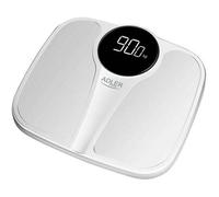 Shein Báscula de Baño Digital, ✅ Envíos 24/48h✅Alta Precisión 180Kg, Pantalla LED Apagado Automático, Antideslizante, Briebe, SC1124W, Blanco