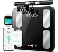 Shein Báscula de peso corporal, báscula electrónica personal de alta precisión, báscula pequeña de grasa corporal, báscula para pérdida de peso, báscula hum