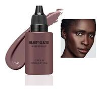 Shein Base de Maquillaje Suave Mate de Cobertura Completa, Crema Correctora de Color, Corrector, Control de Aceite, Crema BB Líquida Impecable, Suave, Durad