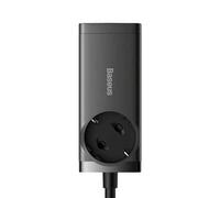 Shein Baseus GaN3 Pro Desktop Powerstrip AC+2U+2C 65W EU Black(Include:Baseus Xiaobai series fast charging Cable Type-C to Type-C 100W(20V/5A) 1m Black)