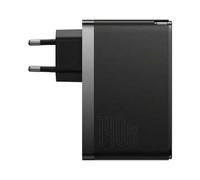 Shein Baseus GaN5 Pro Fast Charger 2C+U 140W EU Black(With Superior Series Fast Charging Data Cable Type-C to Type-C 240W(48V/5A) 1m Black)
