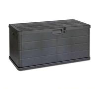 Shein Baul Almacenaje, Interior y Exterior, Antracita, Polipropileno (PP), Tapa con Cerradura-340-L