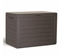 Shein Baul de jardin 190 litros Prosperplast Woodebox de plastico en color Marrón Mocha 78 x 43,3 x 55 cm. Envío gratuito en 24/48 horas