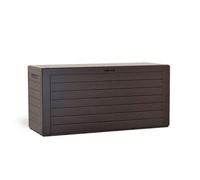 Shein Baul de jardin 280 litros Prosperplast Boardebox de plastico en color Marrón 116 x 43,8 x 55 cm. Envío gratuito en 24/48 horas