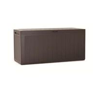 Shein Baul de jardin 280 litros Prosperplast Boardebox de plastico en color Marrón Mocha 116 x 43,3 x 55 cm. Envío gratuito en 24/48 horas