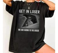 Shein Besa todo el tiempo, ocasionalmente disco, camiseta del concierto de Harry, camiseta vintage "Súbete, vamos al disco"