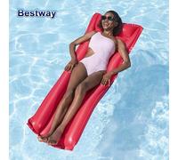 Shein Bestway 44007 Flotador inflable de piscina para adultos de 3 colores a elegir, cojín inflable para piscina, flotador inflable para piscina, cojín de a