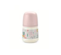 Shein Biberón, Tetina Anatómica de Silicona, Anticólico, Flujo Medio 150ml (0-6). Suavinex-Rosa