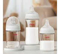 Shein Biberones de vidrio para bebés e infantes, 160ml/5.4oz, 240ml/8.1oz