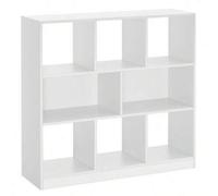 Shein Biblioteca, Librería con Estantes, Estantería para Libros, Estantería Decorativa, para Oficina, Salón, Dormitorio, Habitación Infantil y Oficina, 97,5