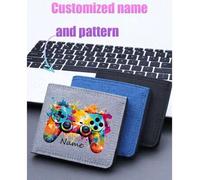 Shein Billetera personalizable con nombre personalizado o mensaje festivo. Personaliza tu propia bolsa. Esta es una excelente mochila para niñas, niños, ado