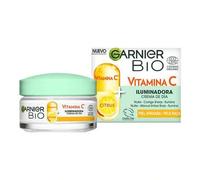 Shein Bio crema de día iluminadora Vitamina C para piel apagada tarro Nutre - Corrige líneas - Ilumina 50 ml