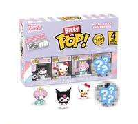 Shein BITTY POP! SANRIO: HELLO KITTY - KUROMI, HELLO KITTY CON PASTEL, MY MELODY (PIJAMA), KUROMI (PIJAMA), 85715, TIENDA CON LICENCIA OFICIAL, JUGUETES, MU