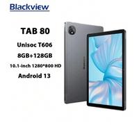 Shein Blackview-Tableta Tab 80, Android 13, 8GB + 128GB, pantalla HD de 10,1 pulgadas, T606 Octa Core, 7680mAh, WiFi 2,4G/5G, cámara trasera de 13MP, tablet