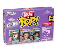 Shein BLISTER 4 FIGURAS BITTY POP DISNEY PRINCESAS BELLA - Figura Coleccionable Alta Calidad y Detalles Precisos - Figura Coleccionable Ideal para Fans y Co