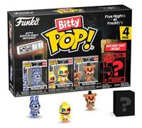 Shein Blister 4 Figuras Bitty Pop Five Nights At Freddys Nightmare Bonnie- Blister Figuras De Alta Calidad - Blister Figuras Con Detalles Realistas - Bliste