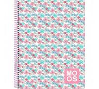 Shein Bloc A4 Micro120 H Moos "flores" - Producto Con Licencia Oficial - Material Duradero Y Resistente