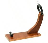 Shein Bloom Store-Jamonero Huelva Lacado Eko. -Hecho en madera con herrajes de hierro lacado con pinchos de acero. -Cabezal ajustable a cualquier jamón, con