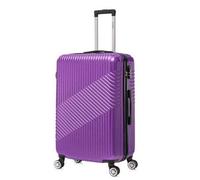 Shein BLOOM STORE - Maleta Avión Equipaje de Mano Viaje Cabina Trolley ABS Rígida 4 Ruedas Maleta de cabina rigida con asa telescopica 52x35x20CM