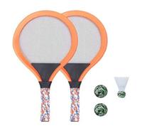 Shein BLOOM STORE-Set de 2 raquetas de playa con 2 pelotas - juego de frescobol y beach tennis para niños y adultos - ideal para playa, jardín o camping