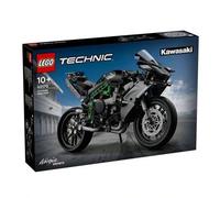 Shein Bloques de construcción LEGO Serie 42170 Maquinaria de ensamblaje Kawasaki H2 Motocicleta Juguete, Regalo de cumpleaños