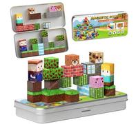 Shein Bloques de construcción magnéticos, juguetes de viaje para niños de 4 a 8 años, cubos magnéticos para niños pequeños, juego de aprendizaje STEM con ca