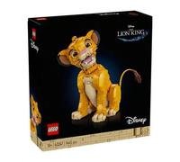 Shein Bloques de construcción Serie Disney 43247 El Rey León Conjunto de Juego de Simba, Juguete de Rompecabezas y Construcción para Niños/Niños