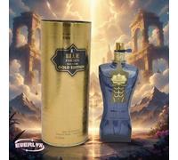 Shein Blue for Men Gold Edition Eau de Parfum 100 ml - Fragancia masculina fresca y elegante con notas amaderadas y especiadas - Aroma intenso ideal para us