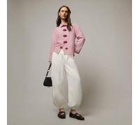 Shein Blusa holgada con botones de estilo chino a lo largo del frente, que ofrece un aspecto relajado pero refinado. Ligera y cómoda, es perfecta para la pr