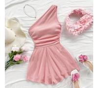 Shein Body asimétrico para mujer, adecuado para vacaciones de verano, brunch, Día de la Madre, graduación, iglesia, playa, festival de música, aeropuerto, t