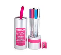 Shein Boldline Set de Delineador en Gel Multifunción de Larga Duración Kohl Kajal henna Marca Belleza Maquillaje Maquullaje Cosmética para Mujeres Niñas Per