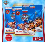 Shein Bolsa ciega con figura en 3D miniatura oficial y con licencia de Paw Patrol, 1 pieza aleatoria que incluye Chase, Skye, Rubble, Rocky, Zuma, Everest o