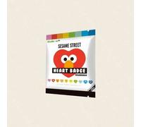 Shein Bolsa ciega con insignia con forma de corazón de Sesame Street - Pasador de esmalte para mochila, ropa y accesorios - Regalo de cumpleaños y navidad |