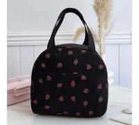 Shein Bolsa de almuerzo portátil, caja de almuerzo aislada impermeable, bolsa bento, bolsa de aislamiento para la cena, bolsa de almuerzo de frutas con esta