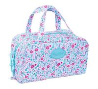 Shein Bolsa de aseo rectangular "Cool" de diseño compacto y funcional | Bolsa de aseo rectangular práctica y útil, perfecta para viajes u organizar objet
