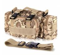 Shein Bolsa de cintura impermeable para deportes al aire libre y pesca, mochila táctica para fotografía y cámara, bolsa de cintura multifuncional 3P Magic