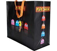 Shein Bolsa De Compra PacMan (Fantasmas) Diseño Plegable y Compacto, Con Asas Reforzadas - Bolsa de Compra Tamaño Ideal y Resistente al Desgaste, Ideal Para