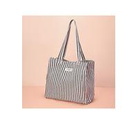 Shein Bolsa de compras con patrón de rayas, bolsa escolar para graduados, chicas adolescentes, primer año, segundo año, tercer año y cuarto año en universid