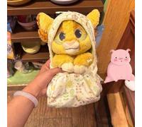 Shein Bolsa de dormir de peluche de Simba de Disney El Rey León, muñeca decorativa linda, regalo ideal para niñas, cumpleaños, vacaciones, muñeca de confort