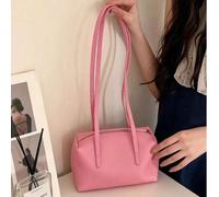 Shein Bolsa de hombro casual de moda 2026 con diseño de bola de bolos y almohada, bolsa de axila minimalista de nicho (sin colgante)