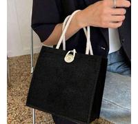 Shein Bolsa de lona, bolsa de tote en blanco, bolsa de compras reutilizable y de moda, bolsa de regalo para conferencias. Puedes diseñar tú mismo, simple y