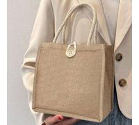 Shein Bolsa de lona, bolsa de tote en blanco, bolsa de compras reutilizable y de moda, bolsa de regalo para conferencias. Puedes diseñar tú mismo, simple y
