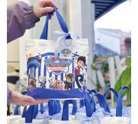 Shein Bolsa de lona con personajes de Paw Patrol como regalo de cumpleaños, regalo de vuelta al colegio, regalo de fin de trimestre. Incluye personajes como