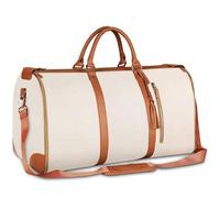 Shein Bolsa de viaje multifuncional de gran capacidad con asa retráctil tipo trolley - Material de PU de moda, diseño plegable, cumple con los requisitos de