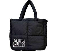 Shein Bolsa Tote Acolchada Wednesday Diseño Espacioso Con Gran Compartimento, Estilo Único - Bolsa Tote Bag Con Correas Largas y Cómodas, Fácil de Lavar, Id
